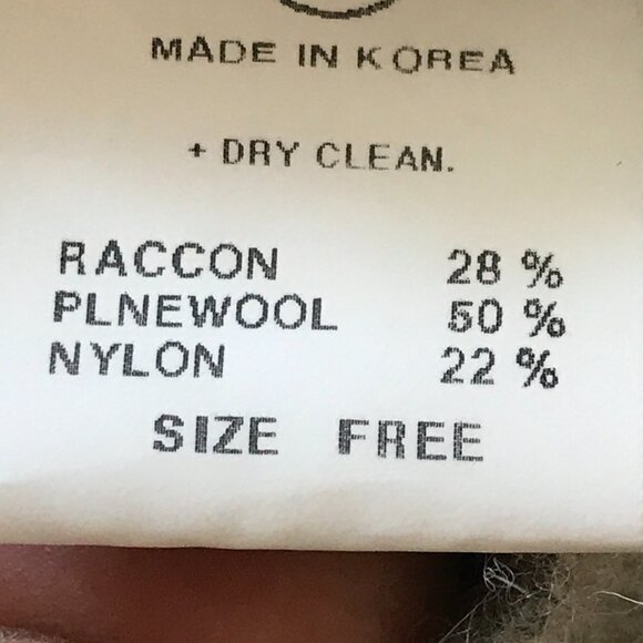 YS Jemma Sweater Women One Size Gray Racoon Wool Blend Long Sleeve Pullover - Picture 9 of 9